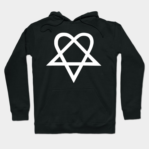 Heartagram Bam Margera Him Hoodie by The_Shape